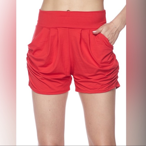 Casual & Comfy Soft Harem Black Shorts - Picture 2 of 9